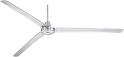 Turbina XL Brushed Steel Damp 84 inch ceiling fan